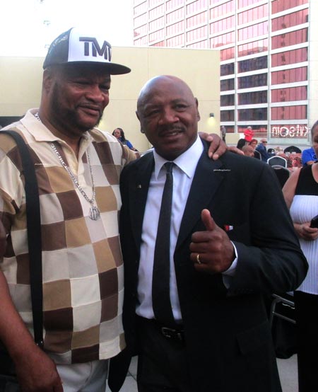 Marvelous and former boxing champion Eddie Mustafa Muhammad August 7, 2015 in Las Vegas 
