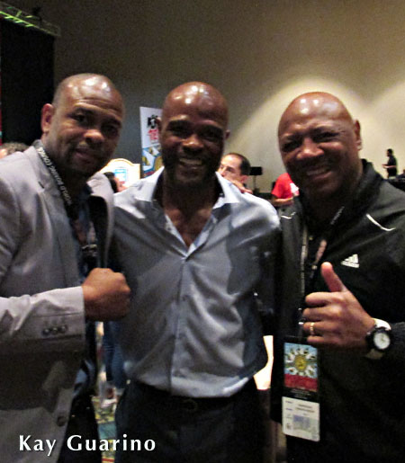 Marvelous with Boxing Champions Roy Jones Jr. and Terry Norris