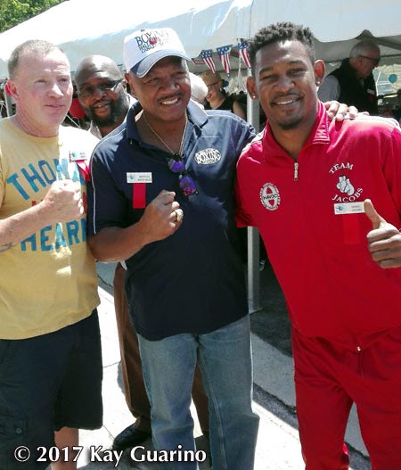 Marvelous with the Boxing Champions Micky Ward James Toney and Daniel Jacobs