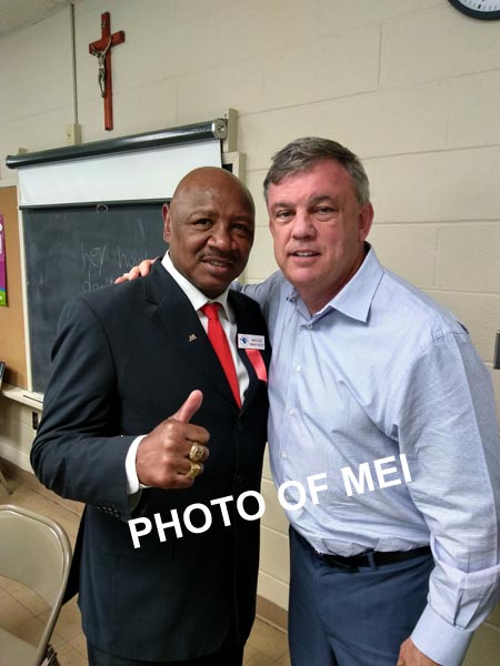 Boxing Trainer and Commentator Teddy Atlas with Marvelous