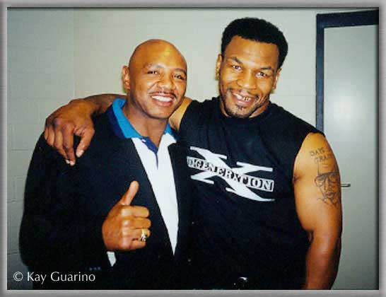 The Marvelous One and heavyweight champion Mike Tyson.