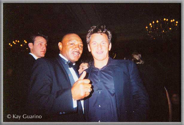 The Marvelous One with actor Sean Penn.