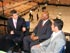 Marvelous Marvin Hagler with Brian Kenny and Oscar De La Hoya on ESPN set.